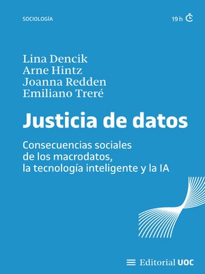 cover image of Justicia de datos